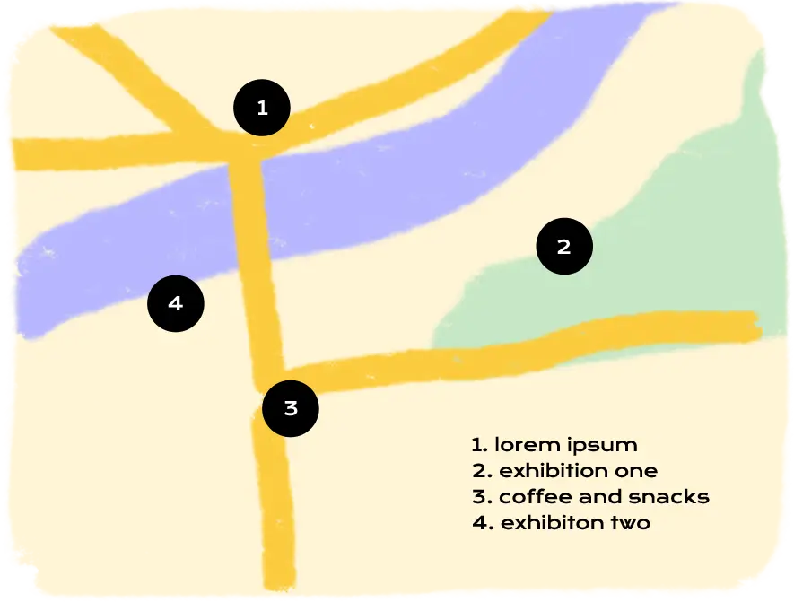 location map of City library