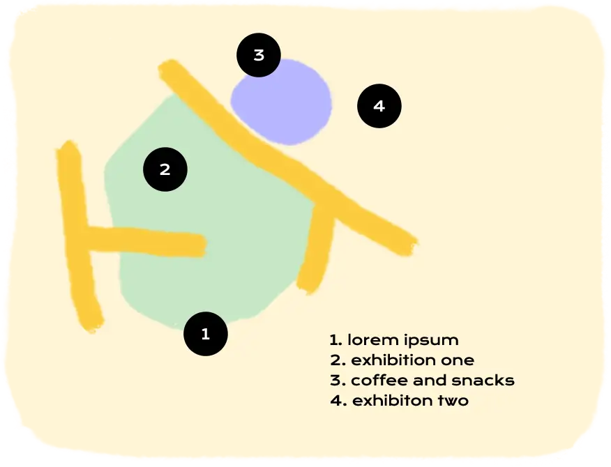 location map of National gallery